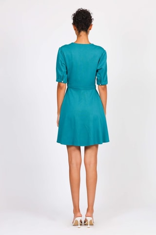 Robe portefeuille - Bleu canard - Naf Naf