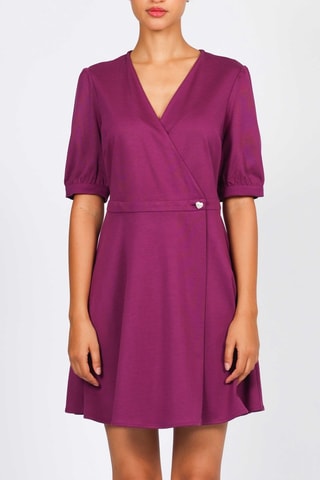 Robe portefeuille - Violet - Naf Naf