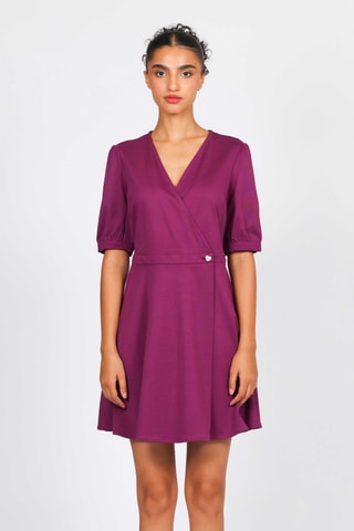 Robe portefeuille - Violet - Naf Naf