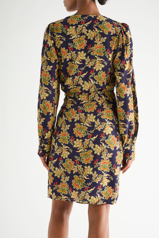 Robe portefeuille - Bleu marine - Naf Naf