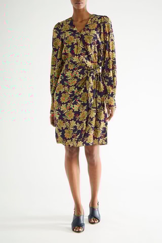 Robe portefeuille - Bleu marine - Naf Naf