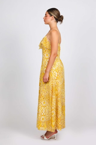 Robe longue - Jaune - Naf Naf