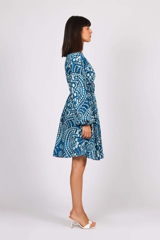 Robe patineuse - Bleu cobalt - Naf Naf