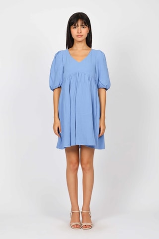 Robe trapèze - Bleu clair - Naf Naf