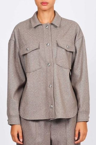 Chemisier - Marron clair - Naf Naf