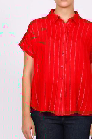 Chemise - Rouge - Naf Naf