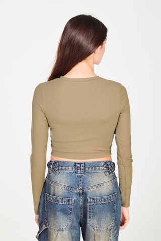 T-shirt 
Kaki - Jennyfer