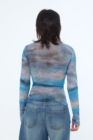 T-shirt - Bleu clair - Jennyfer