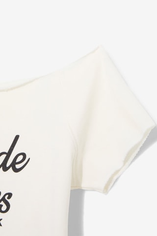 T-shirt - Ecru - Jennyfer