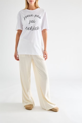 T-shirt - Blanc - Jennyfer