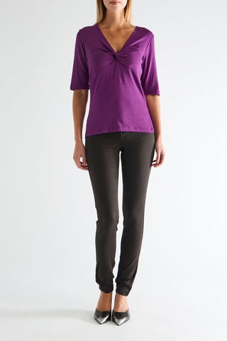 T-shirt - Violet - Naf Naf