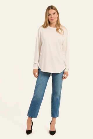 T-shirt - Ecru - Naf Naf