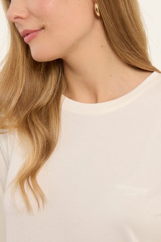 T-shirt - Ecru - Naf Naf