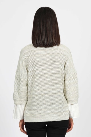 T-shirt - Ecru - Naf Naf