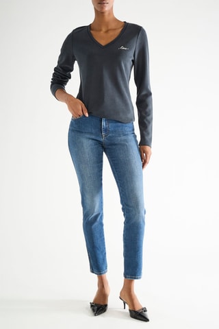 T-shirt - Gris - Naf Naf