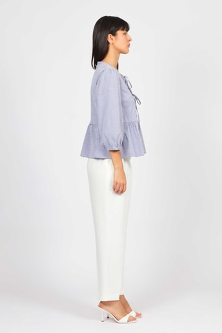 Blouse - Ciel et blanc - Naf Naf