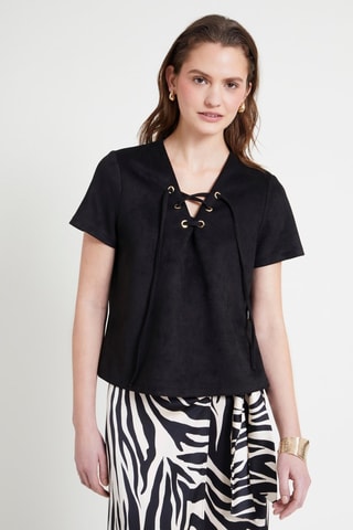 Blouse - Noir - Naf Naf