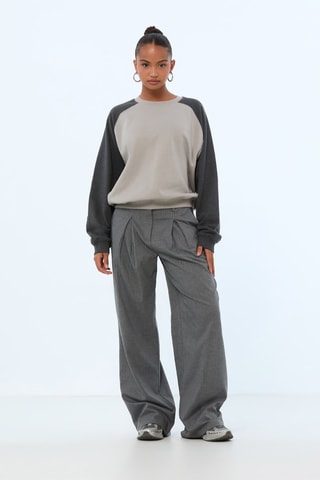 Sweat - Gris - Jennyfer