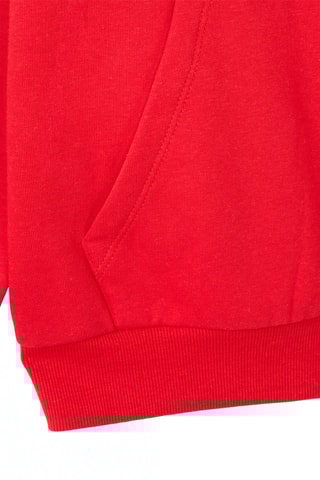 Sweat à capuche - Rouge - Jennyfer