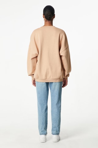 Sweat oversize Beige - Jennyfer