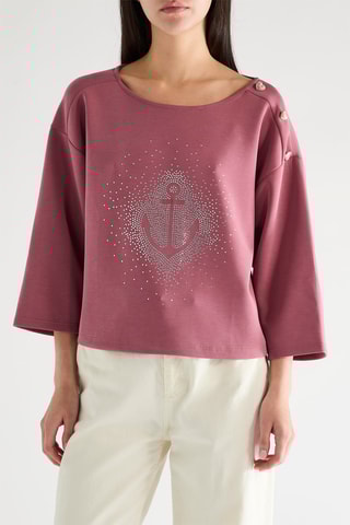 Sweat - Vieux rose - Naf Naf