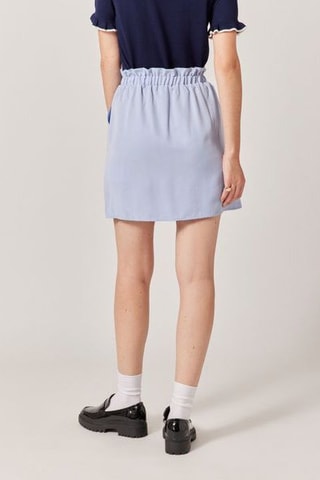 Jupe droite taille haute Ciel - Naf Naf