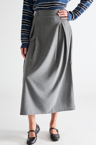 Jupe midi - Gris foncé - Jennyfer