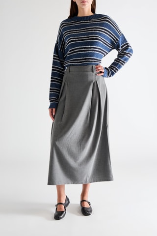 Jupe midi - Gris foncé - Jennyfer