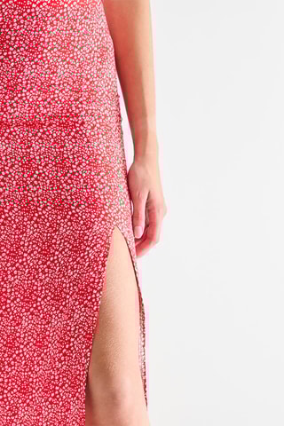 Jupe midi - Rouge - Jennyfer