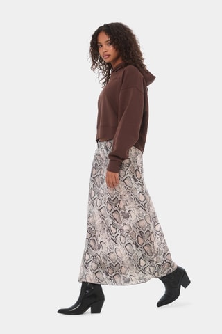 Jupe longue - Marron - Jennyfer