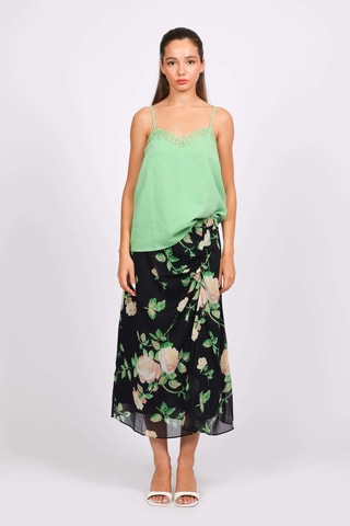 Jupe midi - Noir - Naf Naf