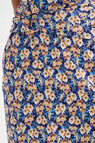 Jupe droite taille haute - Bleu - Naf Naf