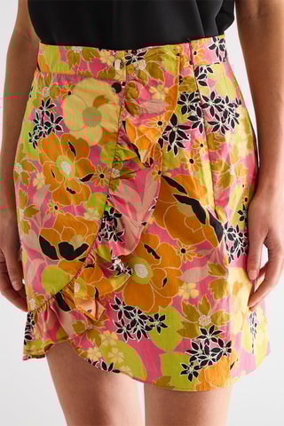 Jupe portefeuille - Rose - Naf Naf