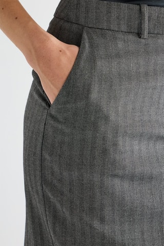 Jupe droite - Gris chiné - Naf Naf