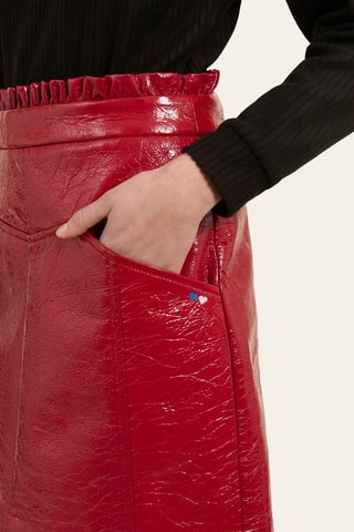 Jupe droite - Rouge - Naf Naf