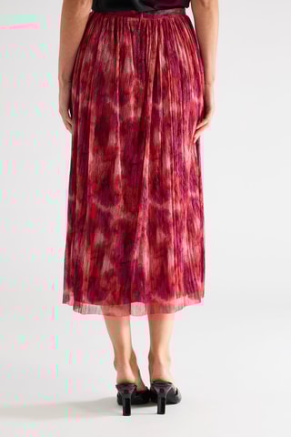 Jupe midi taille haute - Rouge - Naf Naf