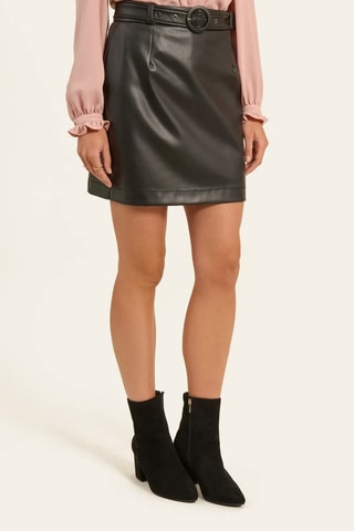 Jupe droite - Noir - Naf Naf