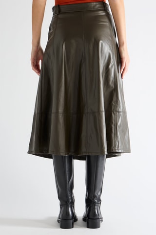 Jupe midi - Vert foncé - Naf Naf