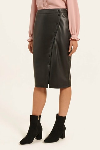 Jupe fourreau - Noir - Naf Naf