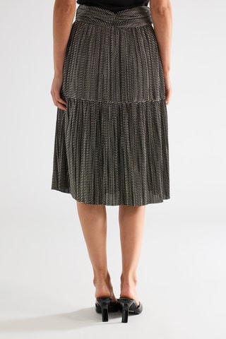 Jupe midi taille haute - Noir - Naf Naf