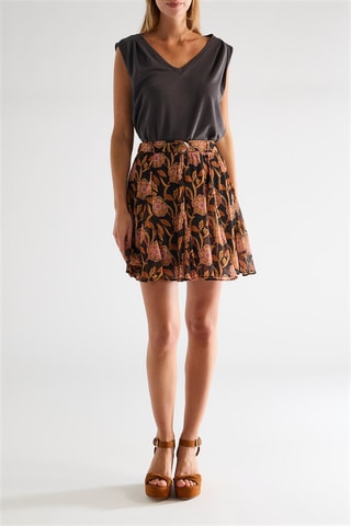 Jupe patineuse - Noir - Naf Naf