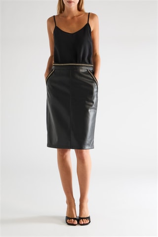 Jupe droite - Noir - Naf Naf