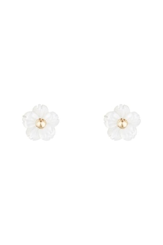 Brincos Jolie Marguerite Ouro amarelo