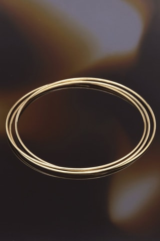 3 pulseiras Multi Ouro Amarelo