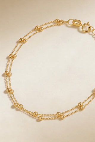 Pulseira bolas de ouro  Ouro amarelo