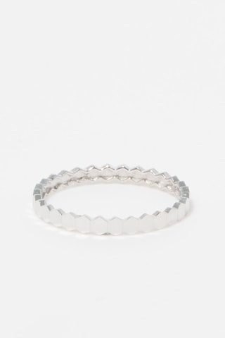 Anel Fiancée Ouro branco 