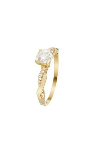 Anel Solitaire Magnifique Ouro amarelo
