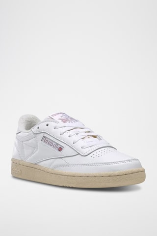 Baskets en cuir Club C - Blanc