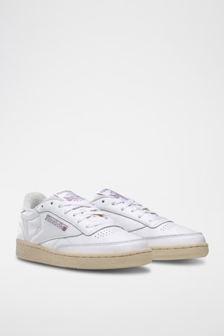 Baskets en cuir Club C - Blanc