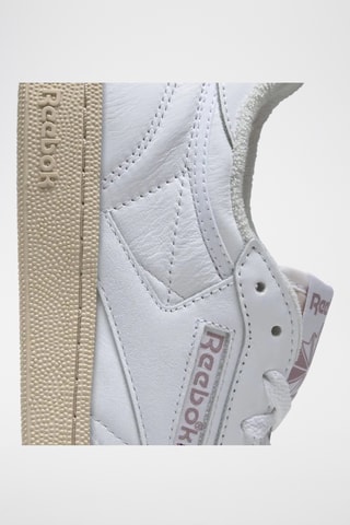 Baskets en cuir Club C - Blanc